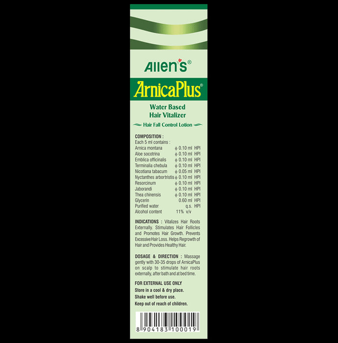 Allen Laboratories Arnica Plus Water Based Hair Vitalizer (100ml Each)