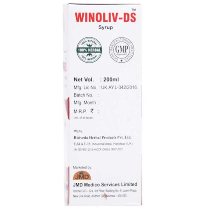 JMD Medico Winoliv-DS Sugar Free Syrup