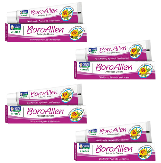 Allen Laboratories Boro Allen Anti Septic Cream (20 gm Each) - Classic Derma