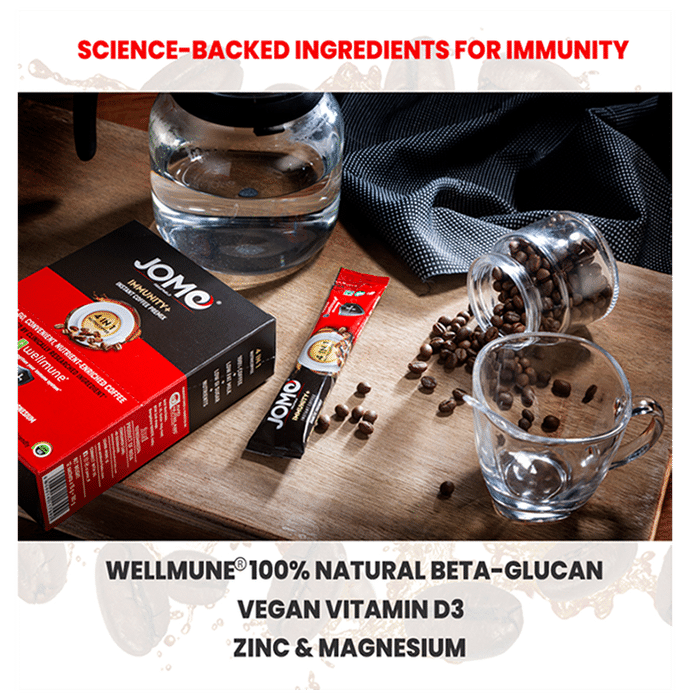 Jomo Focuz fuels Immunity + Instant Coffee Premix