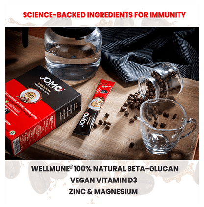 Jomo Focuz fuels Immunity + Instant Coffee Premix