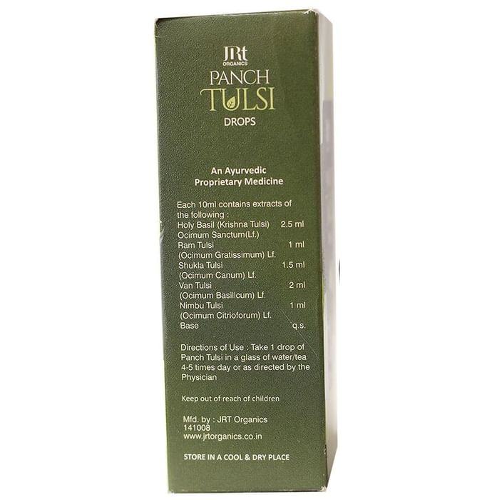 JRt Organics Panch Tulsi Drop