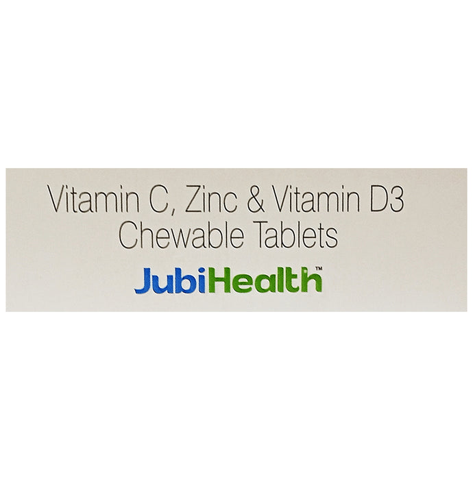 Jubihealth Chewable Tablet Orange Sugar Free - Classic Derma