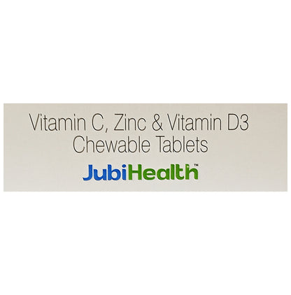 Jubihealth Chewable Tablet Orange Sugar Free - Classic Derma