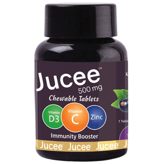 Jucee 500mg Chewable Tablet (60 Each) Delicious Kala Khatta - Classic Derma