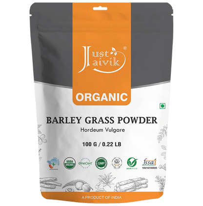 Just Jaivik Organic Barley Grass Powder - Classic Derma