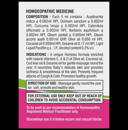 Allen Laboratories Sonny Bonny Baby Oil (200ml Each)