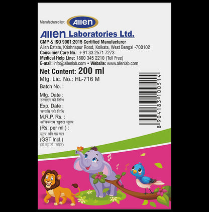 Allen Laboratories Sonny Bonny Baby Oil (200ml Each)