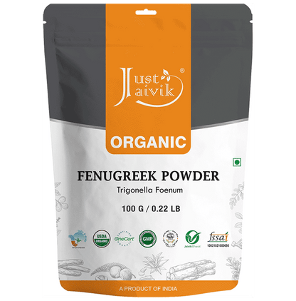 Just Jaivik Organic Fenugreek Powder - Classic Derma