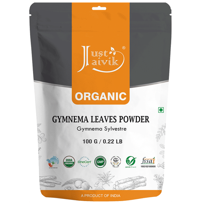 Just Jaivik Organic Gymnema Powder - Classic Derma