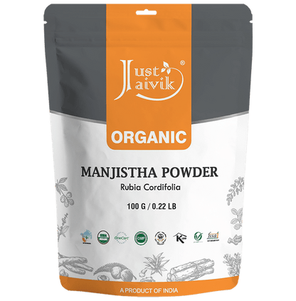 Just Jaivik Organic Manjistha Powder - Classic Derma