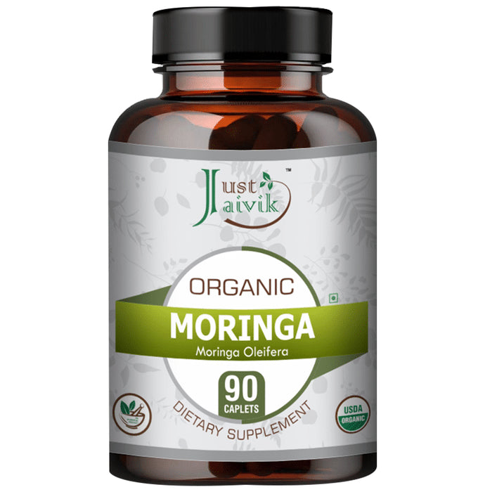 Just Jaivik Organic Moringa Caplet - Classic Derma