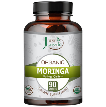 Just Jaivik Organic Moringa Caplet - Classic Derma