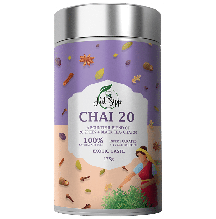 Just Sipp Chai 20 Tea - Classic Derma
