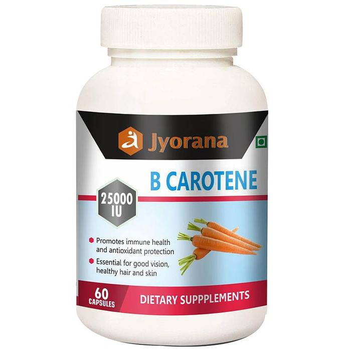 Jyorana Beta Carotene 25000IU Capsule - Classic Derma