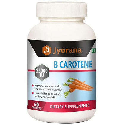 Jyorana Beta Carotene 25000IU Capsule - Classic Derma