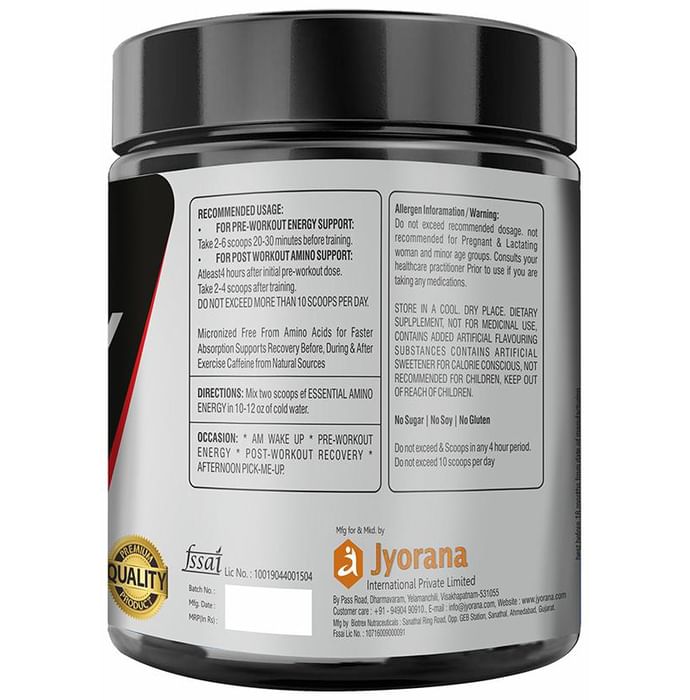 Jyorana Essential Amino Energy Powder Orange