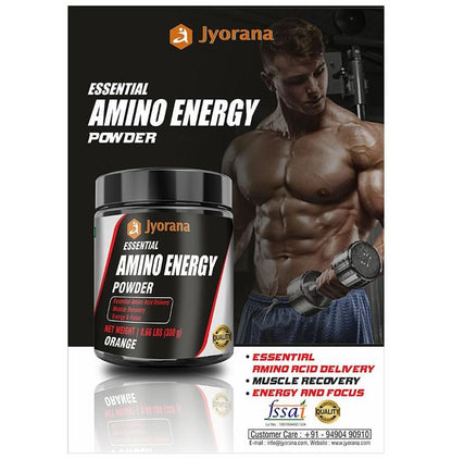 Jyorana Essential Amino Energy Powder Orange