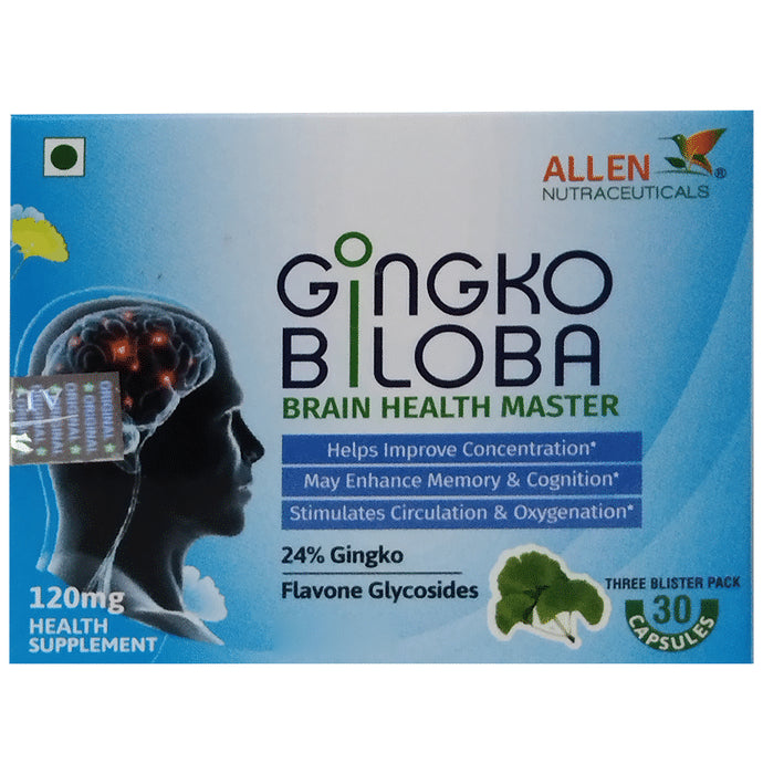 Allen Nutraceutical Gingko Biloba Capsule - Classic Derma