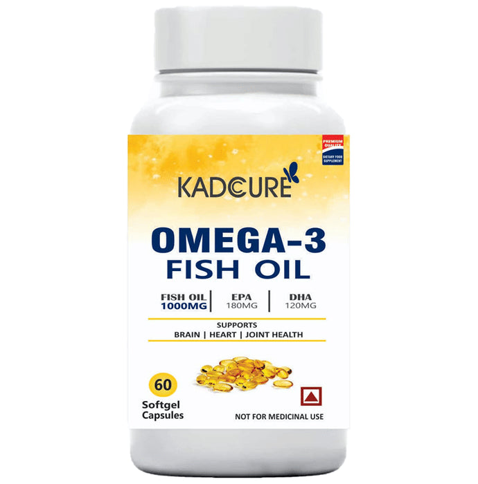 Kadcure Omega-3 Fish Oil Capsule - Classic Derma