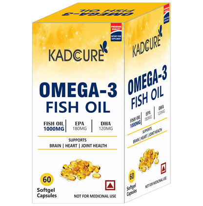 Kadcure Omega-3 Fish Oil Capsule