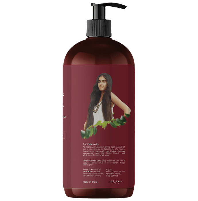 Kaers By Healthcrew Black Seed & Red Onion Shampoo with Conditioner (400ml Each)
