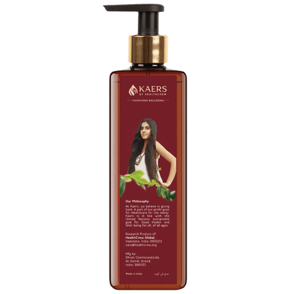 Kaers By Healthcrew Black Seed & Red Onion Shampoo with Conditioner(200ml Each)