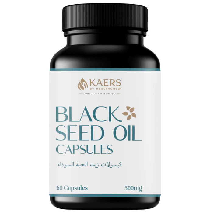 Kaers By Healthcrew Black Seed Oil Capsule (60 Each) - Classic Derma
