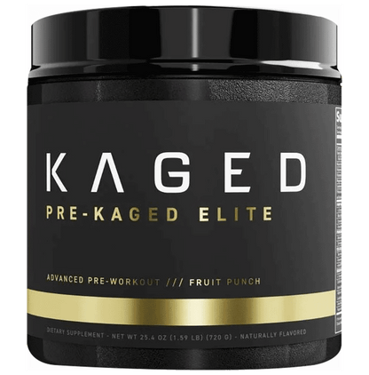 Kaged Muscle Pre-Kaged Elite Powder Fruit Punch - Classic Derma