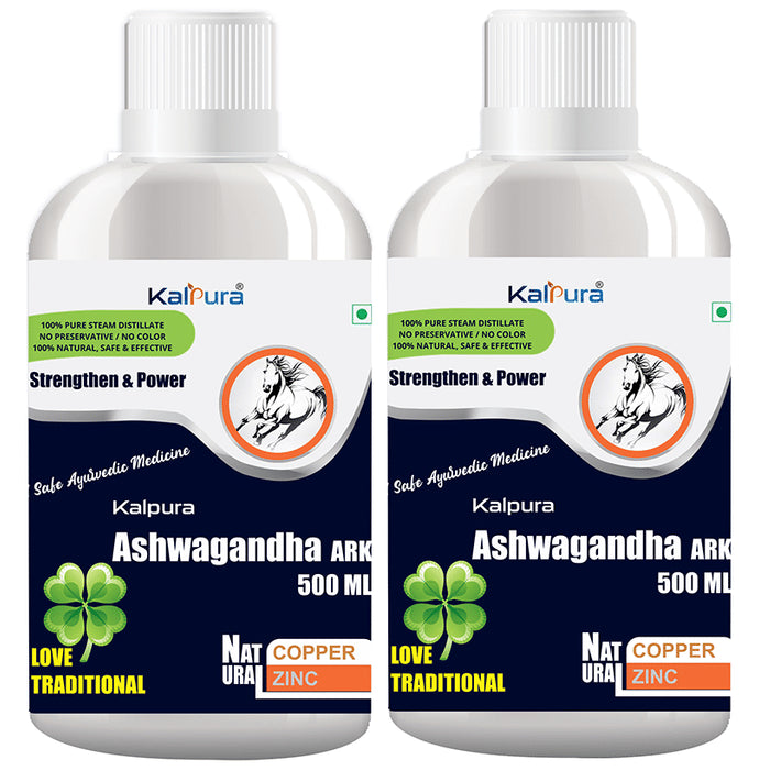 Kalpura Ashwagandha Ark (500ml Each) - Classic Derma