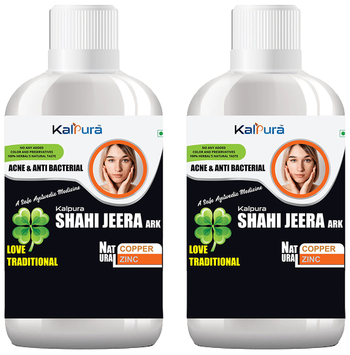 Kalpura Shahi Jeera Ark (500ml Each) - Classic Derma