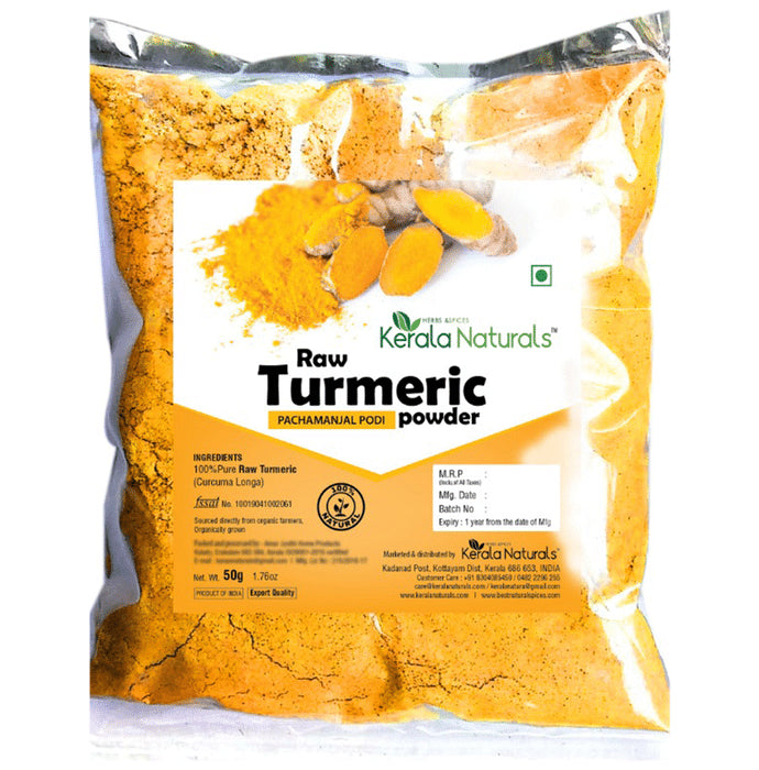 Kanan Naturale Raw Turmeric Powder - Classic Derma