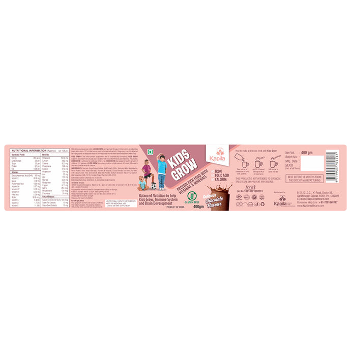 Kapila Kids Grow Powder Chocolate