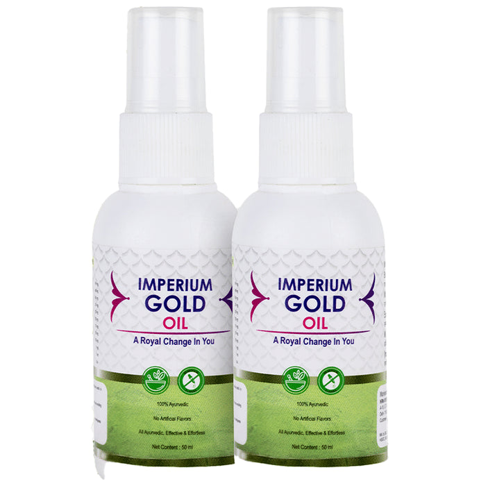 Karma Ayurveda Imperium Gold Oil (50ml Each) - Classic Derma