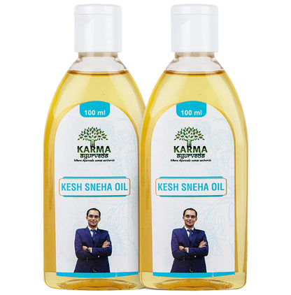 Karma Ayurveda Kesh Sneha Oil (100ml Each) - Classic Derma