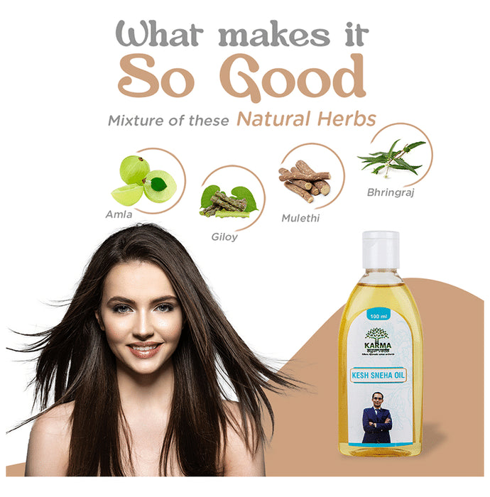 Karma Ayurveda Kesh Sneha Oil (100ml Each)