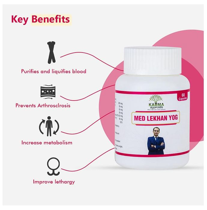Karma Ayurveda Med Lakhan Yog Capsule