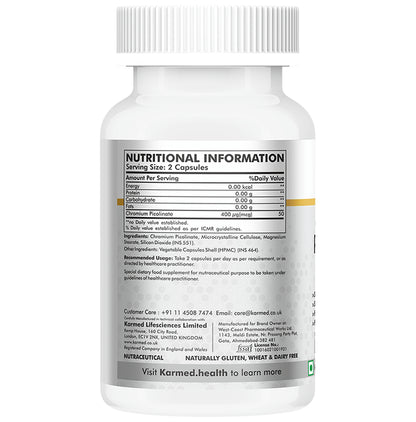 Karmed Chromium Picolinate 400 mcg Capsule