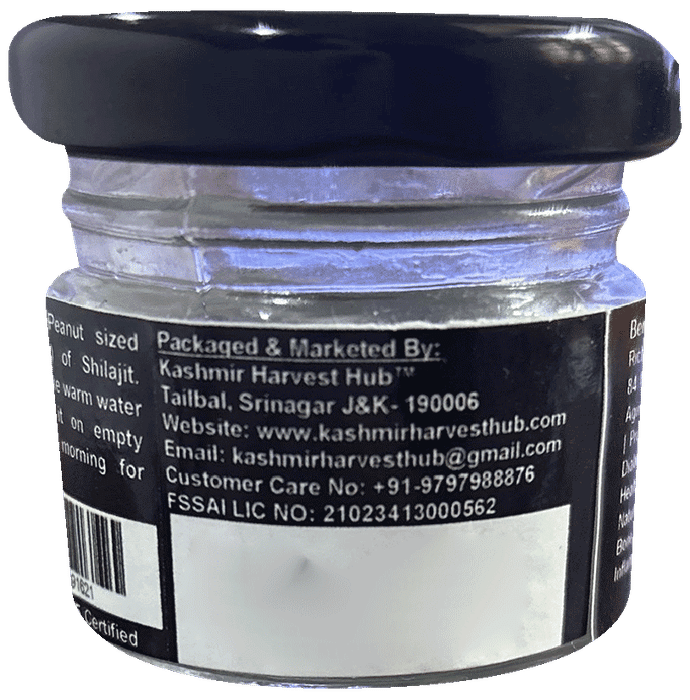 Kashmir Harvest Hub Pure Kashmiri Shilajit