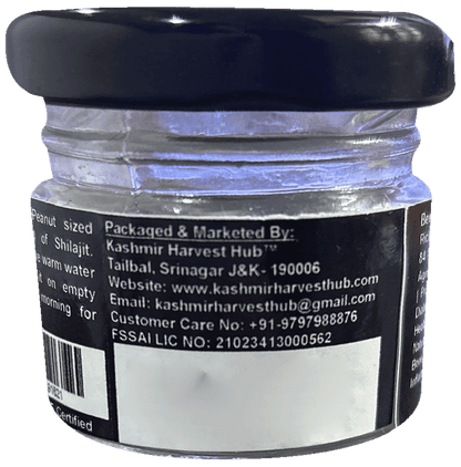 Kashmir Harvest Hub Pure Kashmiri Shilajit