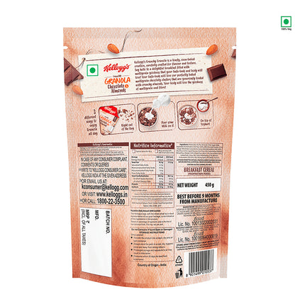 Kellogg's Chocolate & Almonds Crunchy Granola