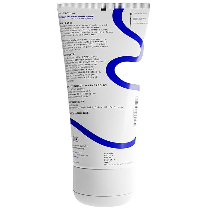 Kera Bond Bond Repair Shampoo (200ml Each) Paraben Free