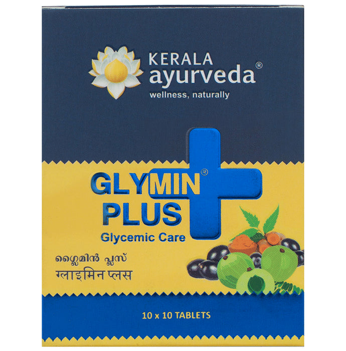 Kerala Ayurveda Glymin Plus Tablet | Glycemic Care - Classic Derma
