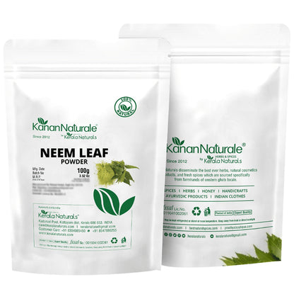 Kerala Naturals Organic Neem Leaf Powder