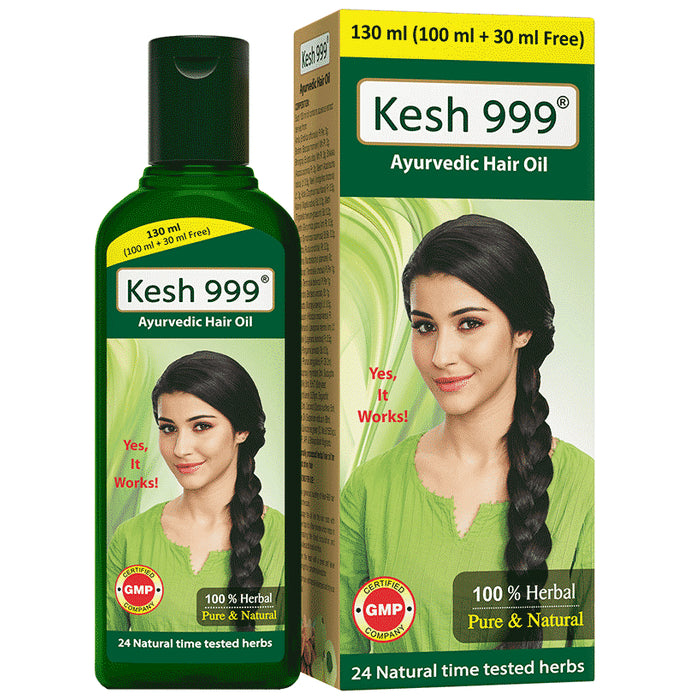 Kesh 999 Ayurvedic Hair Oil (130ml Each)
