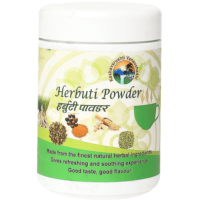Keshavsrushti Vanaushadhi Uttan Herbuti Powder - Classic Derma