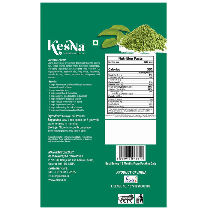 KesNa Guava Leaf Powder