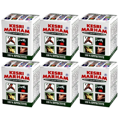 Kesri Marham Prompt Relief from Pain Balm (100gm Each) - Classic Derma