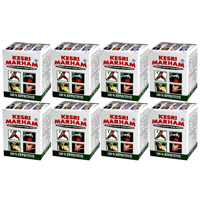 Kesri Marham Prompt Relief from Pain Balm (100gm Each) - Classic Derma
