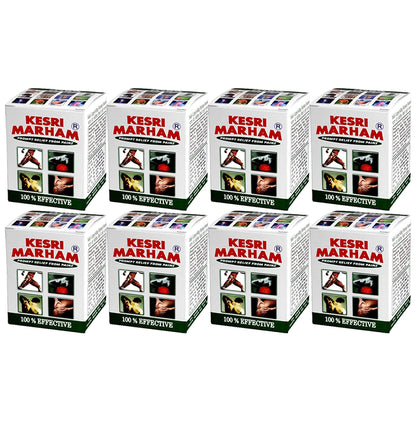 Kesri Marham Prompt Relief from Pain Balm (100gm Each) - Classic Derma
